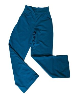 Women's Teal Boot Cut Pants - Sleek Flare Style